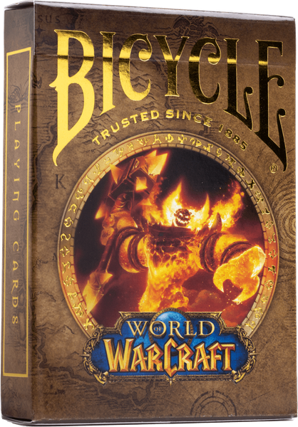 Изображение товара Игральные карты Bicycle World of Warcraft Classic Standard Index / 10037569