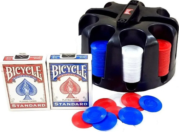 Изображение товара Набор для покера Bicycle Revolving Poker Chip Rack / 130011925