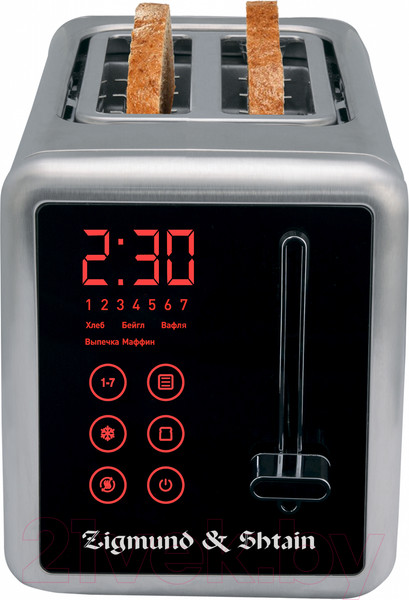 Изображение товара Тостер Zigmund & Shtain Kuchen-Meister ST-100