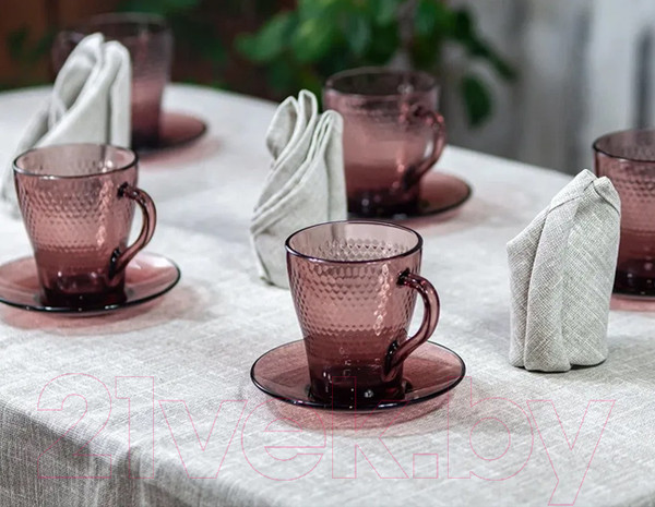 Изображение товара Набор для чая/кофе Luminarc Идиллия Лилак O0369