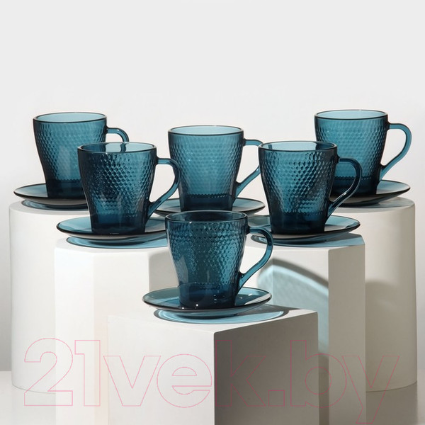 Изображение товара Набор для чая/кофе Luminarc Идиллия Лондон топаз O0368