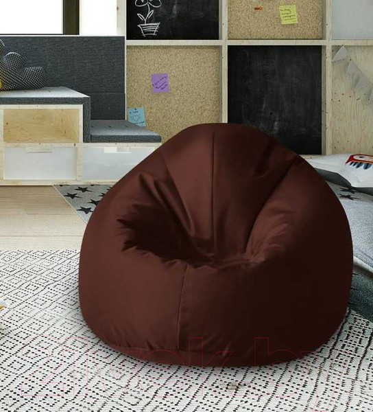 Изображение товара Бескаркасное кресло Kreslomeshki Классик Kinder / 5KO-80x70SH (шоколад)