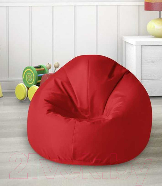 Изображение товара Бескаркасное кресло Kreslomeshki Классик Kinder / 5KO-80x70K (красный)