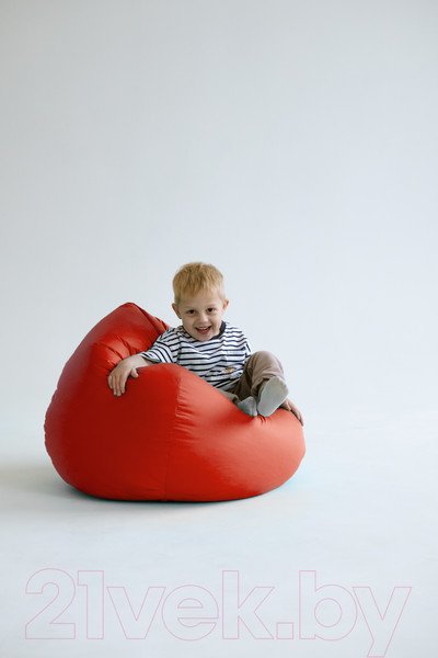 Изображение товара Бескаркасное кресло Kreslomeshki Классик Kinder / 5KO-80x70K (красный)