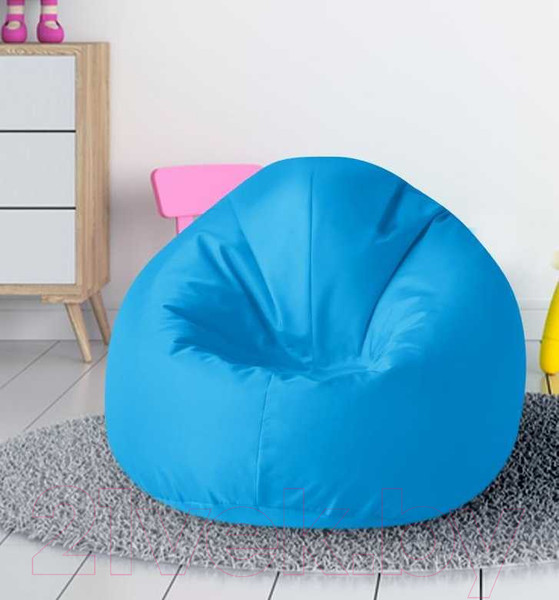 Изображение товара Бескаркасное кресло Kreslomeshki Классик Kinder / 5KO-80x70N (небесный)
