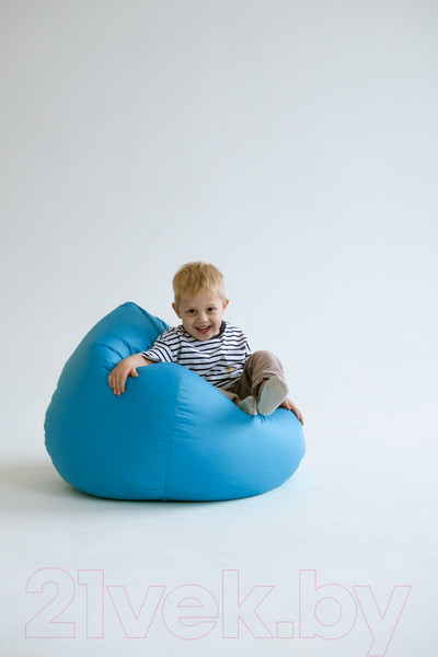 Изображение товара Бескаркасное кресло Kreslomeshki Классик Kinder / 5KO-80x70N (небесный)