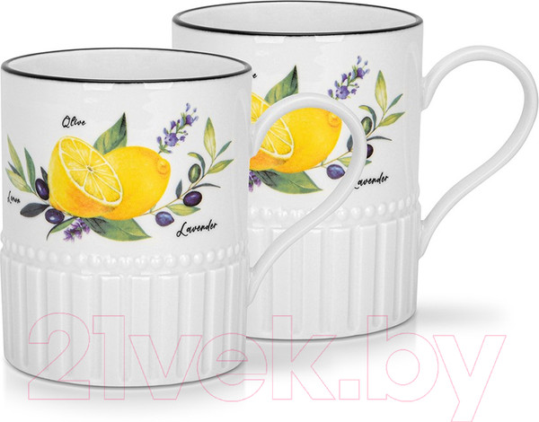 Изображение товара Набор кружек Fissman Provence / 13617 (2шт)