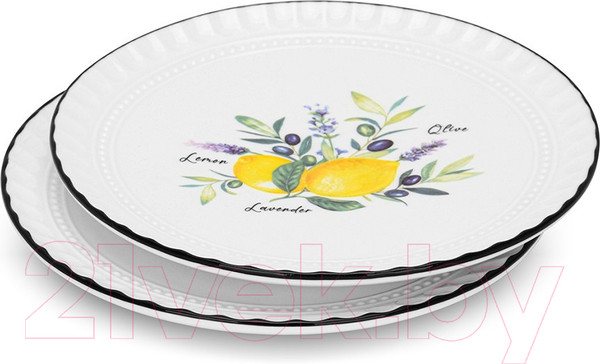 Изображение товара Набор тарелок Fissman Provence / 13621 (2шт)