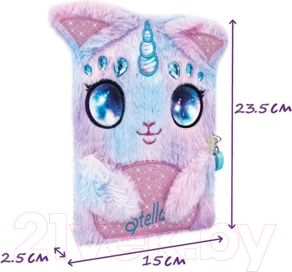 Изображение товара Блокнот Nebulous Stars Stella. Для девочек / 12512_NSDA