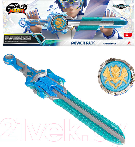 Изображение товара Игрушка детская Infinity Nado Волчок. Эпик Лончер Пауэр Gale Wings / 41745