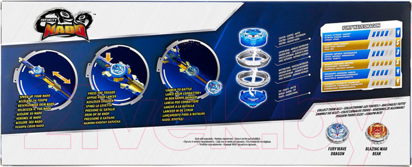 Изображение товара Игрушка детская Infinity Nado Волчок. Эпик Лончер Проскилл Fury Dragon / 41746