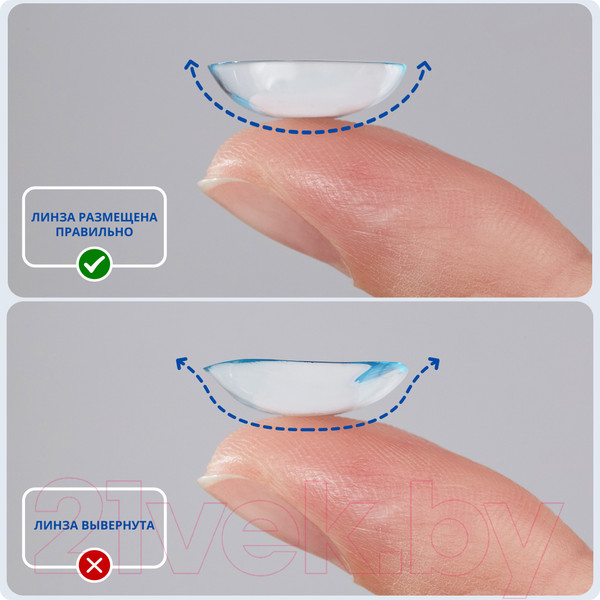 Изображение товара Комплект контактных линз Precision1 Sph-4.50 R8.3 D14.2 (30шт)