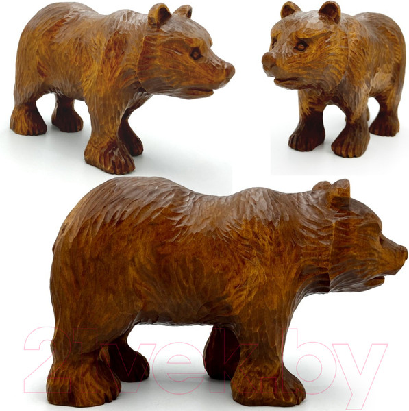 Изображение товара Статуэтка Брестская Фабрика Сувениров Медведь / r_bear (коричневый)