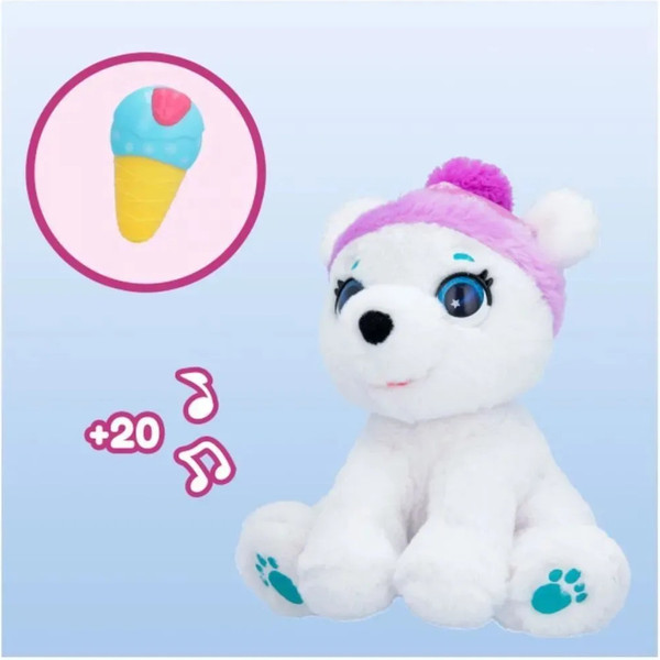 Изображение товара Интерактивная игрушка Club Petz Белый медвежонок Арти / IMC86074