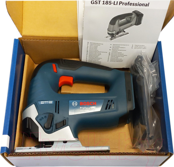 Изображение товара Профессиональный электролобзик Bosch GST 185-LI (0.601.5B3.021)