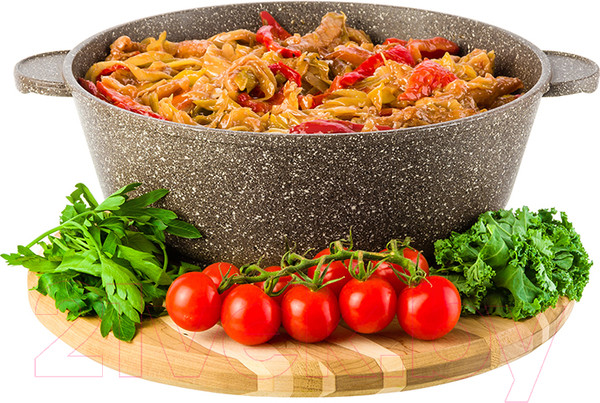 Изображение товара Жаровня Elan Gallery Гармония вкуса / 120324 (коричневый опал)