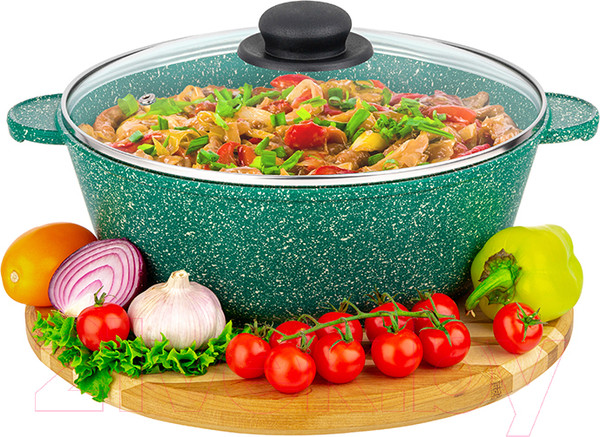 Изображение товара Жаровня Elan Gallery Гармония вкуса / 120599 (изумруд)