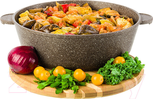 Изображение товара Жаровня Elan Gallery Гармония вкуса / 120326 (коричневый опал)