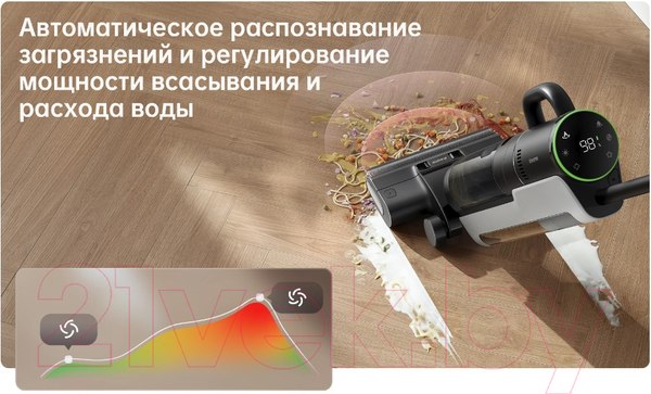 Изображение товара Вертикальный пылесос Dreame H12 Dual Wet and Dry Vacuum / HHV4