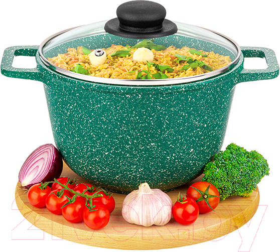 Изображение товара Казан Elan Gallery Гармония вкуса / 120605 (изумруд)