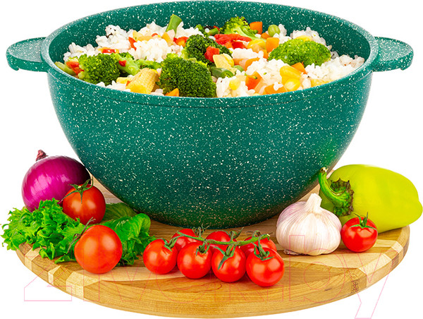 Изображение товара Казан Elan Gallery Гармония вкуса / 120607 (изумруд)