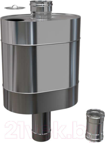 Изображение товара Бак на трубе Ferrum Таймыр эллиптический Ф115 (AISI 201/1.0) / f0721