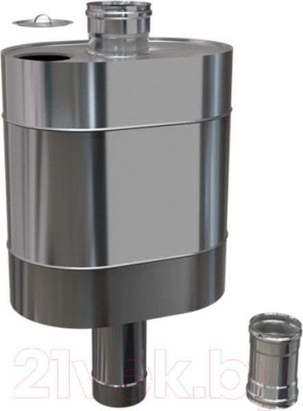 Изображение товара Бак на трубе Ferrum Таймыр эллиптический Ф115 (AISI 201/1.0) / f0722