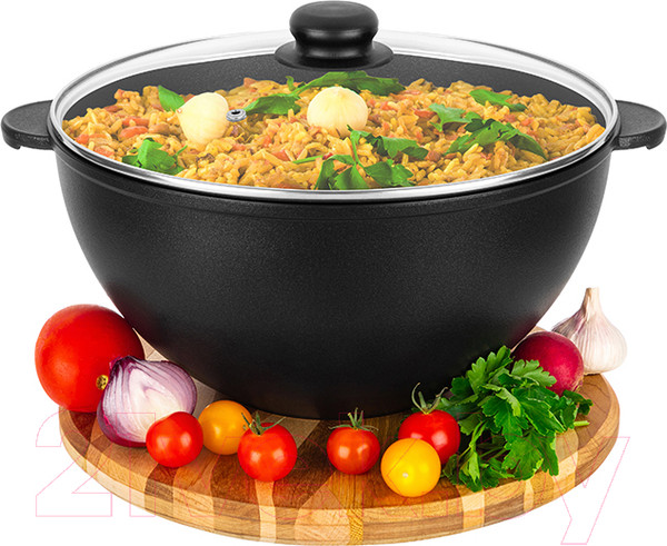 Изображение товара Казан Elan Gallery Гармония вкуса / 120664 (черный оникс)