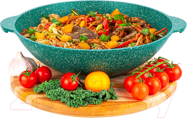 Изображение товара Вок Elan Gallery Гармония вкуса / 120620 (изумруд)