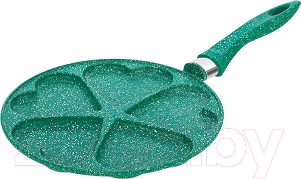 Изображение товара Сковорода для оладий Elan Gallery Гармония вкуса / 121030 (изумруд)