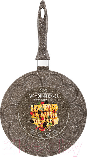 Изображение товара Сковорода для оладий Elan Gallery Гармония вкуса / 121032 (коричневый опал)