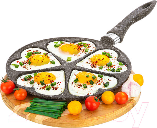 Изображение товара Сковорода для оладий Elan Gallery Гармония вкуса / 121032 (коричневый опал)