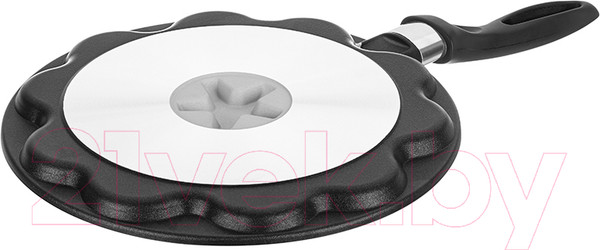 Изображение товара Сковорода для оладий Elan Gallery Гармония вкуса / 121033 (черный оникс)