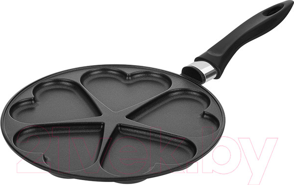 Изображение товара Сковорода для оладий Elan Gallery Гармония вкуса / 121033 (черный оникс)