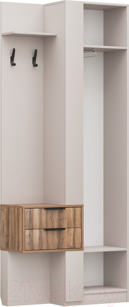 Изображение товара Секция в прихожую Аквилон Чарли №5 (кашемир/авелано)