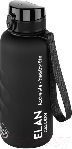 Изображение товара Бутылка для воды Elan Gallery Style Matte / 280153 (черный)
