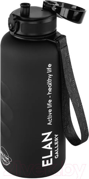 Изображение товара Бутылка для воды Elan Gallery Style Matte / 280153 (черный)