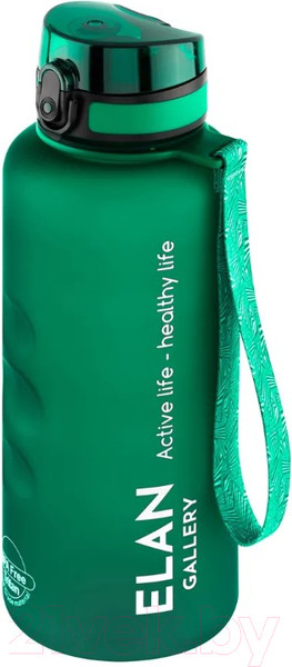 Изображение товара Бутылка для воды Elan Gallery Style Matte / 280156 (темно-зеленый)