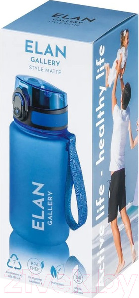 Изображение товара Бутылка для воды Elan Gallery Style Matte / 280087 (небесный)