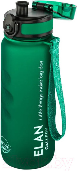 Изображение товара Бутылка для воды Elan Gallery Style Matte / 280131 (темно-зеленый)