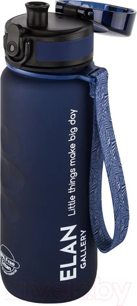 Изображение товара Бутылка для воды Elan Gallery Style Matte / 280133 (темно-синий)