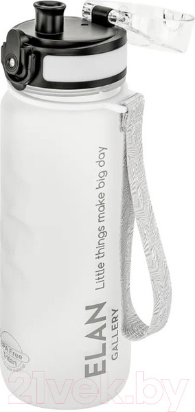Изображение товара Бутылка для воды Elan Gallery Style Matte / 280134 (белый)