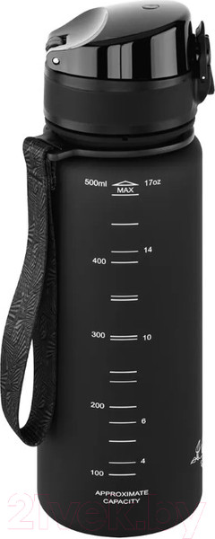 Изображение товара Бутылка для воды Elan Gallery Style Matte / 280136 (черный)