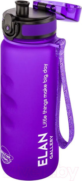 Изображение товара Бутылка для воды Elan Gallery Style Matte / 280137 (лаванда)