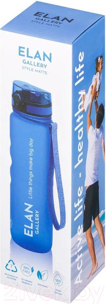 Изображение товара Бутылка для воды Elan Gallery Style Matte / 280138 (небесный)