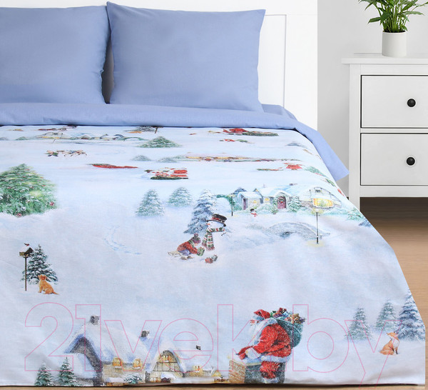 Изображение товара Комплект постельного белья Этель Magic Time Евро / 9823669