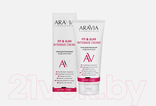 Изображение товара Крем антицеллюлитный Aravia Laboratories Fit & Slim Intensive Cream (200мл)