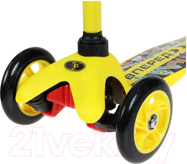 Изображение товара Самокат-снегокат Graffiti 2 в 1. Вперед / 9105555