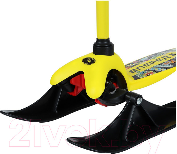 Изображение товара Самокат-снегокат Graffiti 2 в 1. Вперед / 9105555
