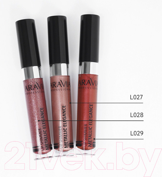 Изображение товара Жидкая помада для губ Aravia Professional Metallic Elegance 06 Lip Shimmer (5.5мл)